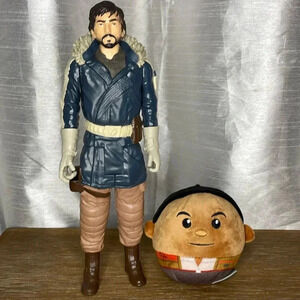 Hasbro & Hallmark Star Wars Rogue One Captain Action Figure & Fluffball Finn